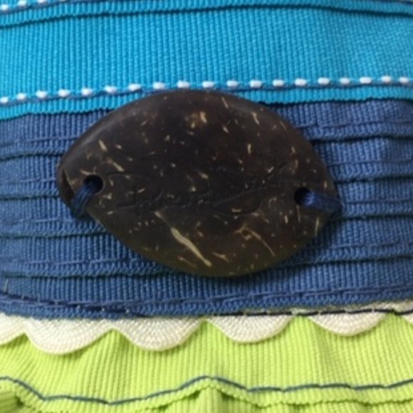 Panama Jack Women's Ribbon Floppy Packable Sun Hat, 4" Large Brim - Picture 10 of 14